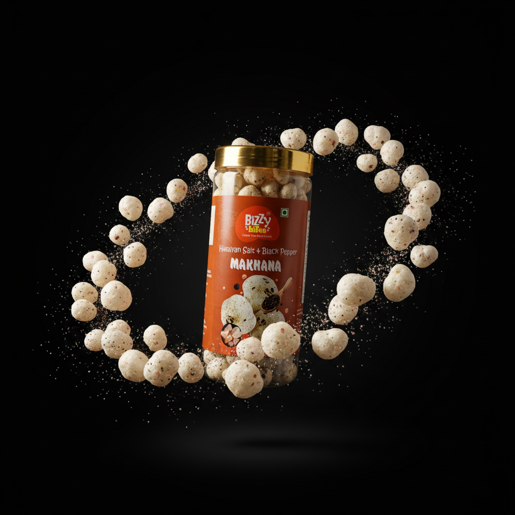 Himalayan Salt & Black Pepper Makhana - Image 2