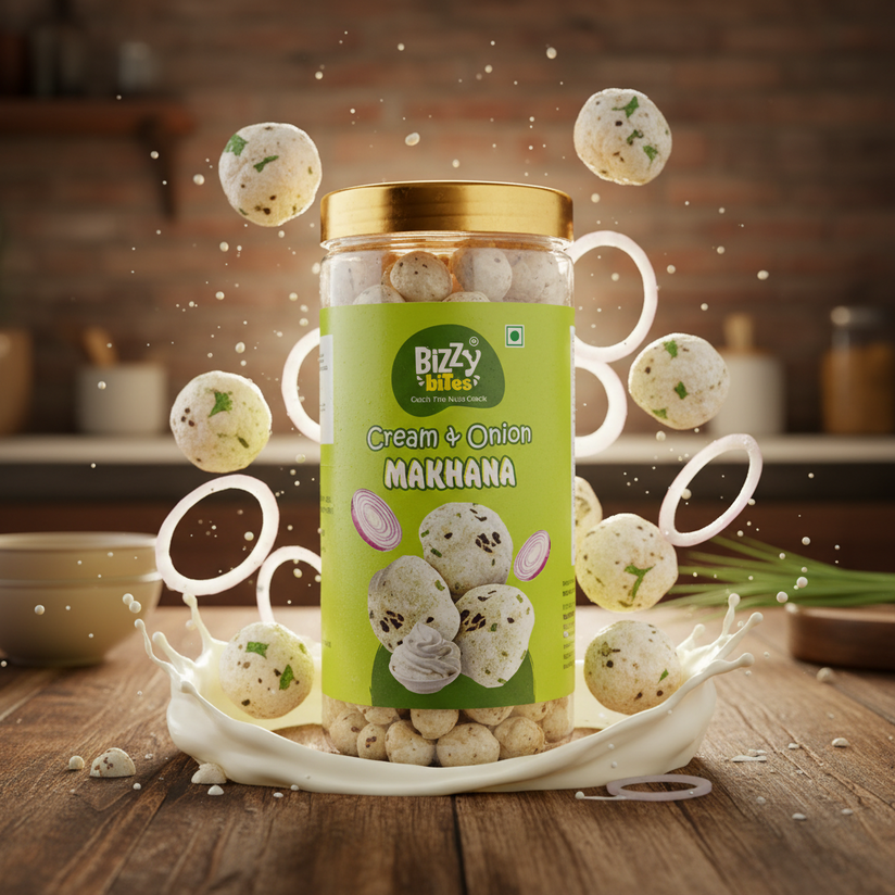 Cream & Onion Makhana - Image 2