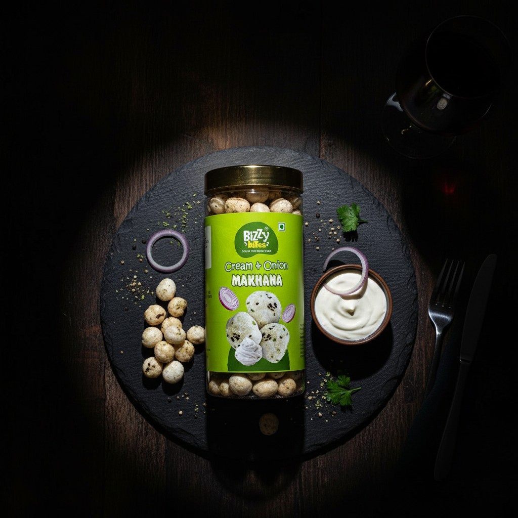 Cream & Onion Makhana - Image 3